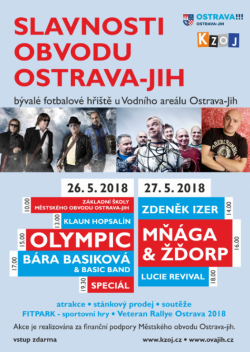 Slavnosti obvodu Ostrava - Jih 2018