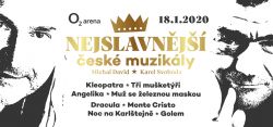 nejslavnější české muzikály - Praha 2020